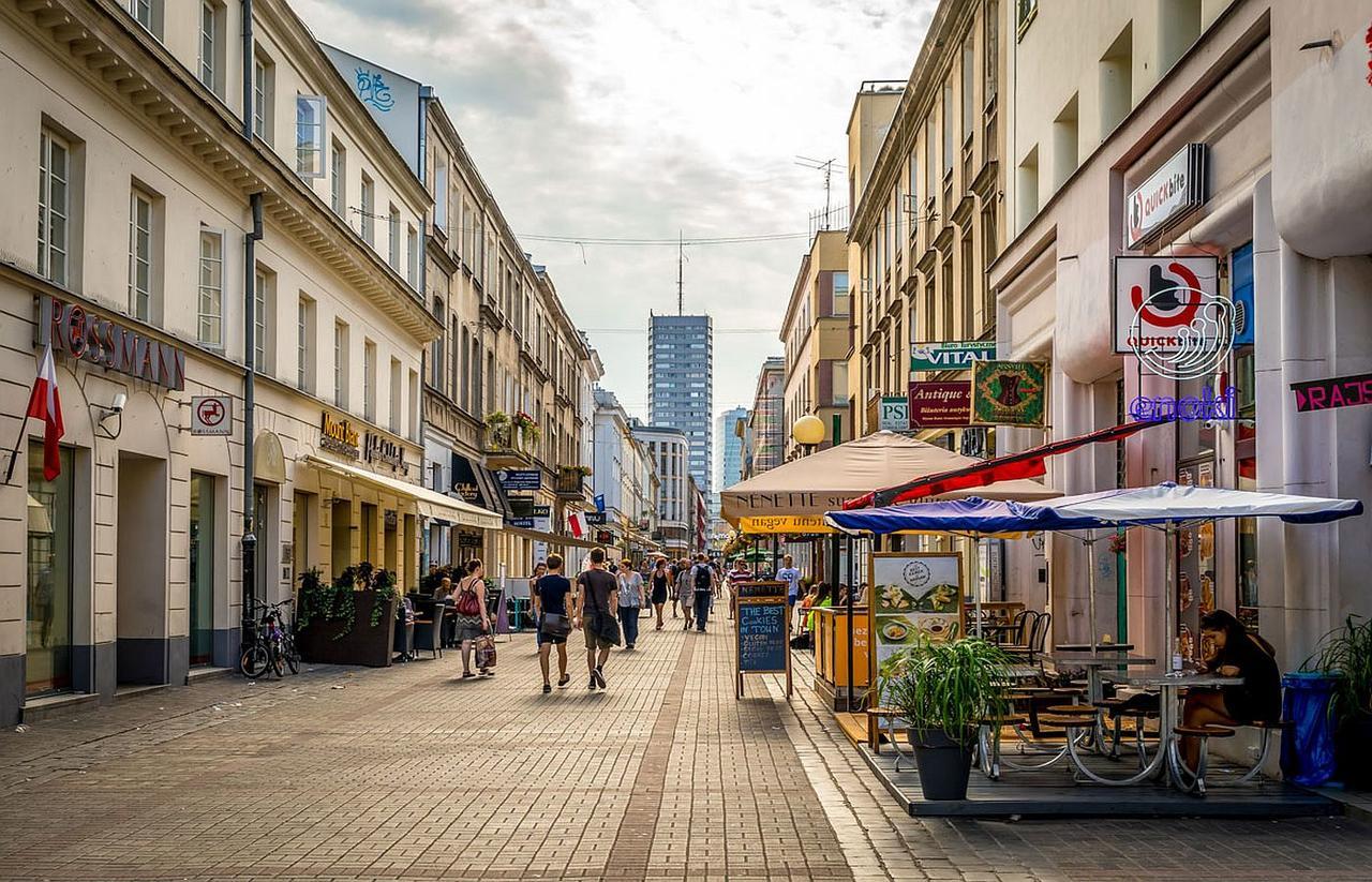 Elegant Apartment Chmielna Promenade Warsaw Luaran gambar